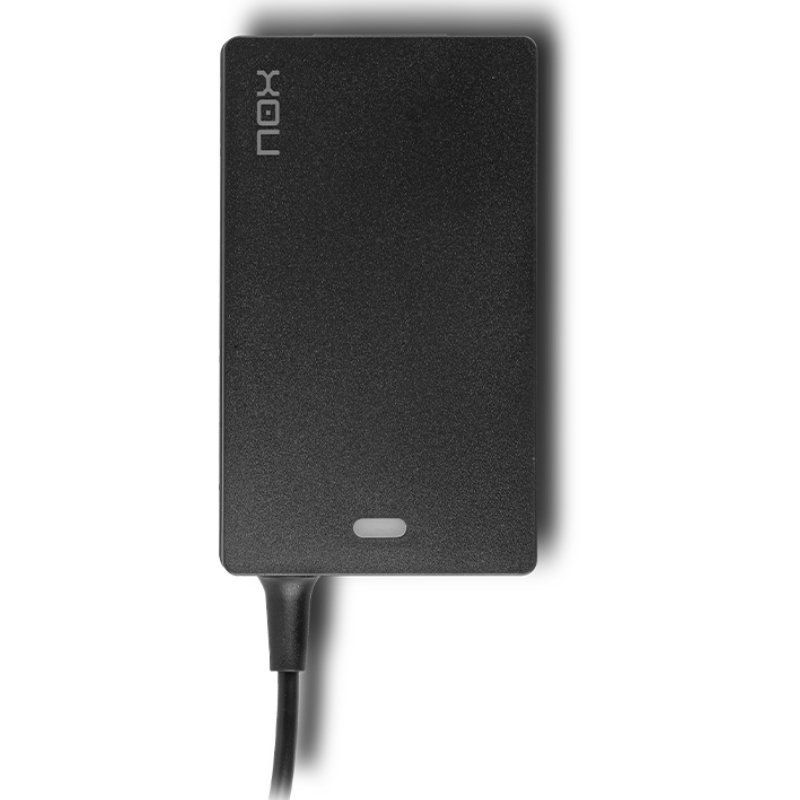 Cargador-de-Portatil-Nox-65W-65W-Automatico-10-Conectores-Voltaje-15-20V-8436532166112-NXPWR65NB-NOX-CAR-65W-USB-3 Cargador-de-Portatil-Nox-65W-65W-Automatico-10-Conectores-Voltaje-15-20V-8436532166112-NXPWR65NB-NOX-CAR-65W-USB-3