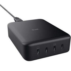Cargador de Portátiles GaN Trust Maxo/ 4xUSB Tipo-C/ 240W 8713439254136 25413 TRU-CARGA MAXO 240W 4 USB C
