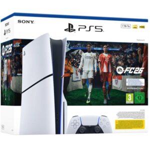 Consola Sony Playstation 5 - PS5 Slim Estándar 1TB/ Incluye Mando Dual Sense y Código de Juego EA Sports FC 26/ Chassis E 711719021780 SONY-PS5 SLIM FC26
