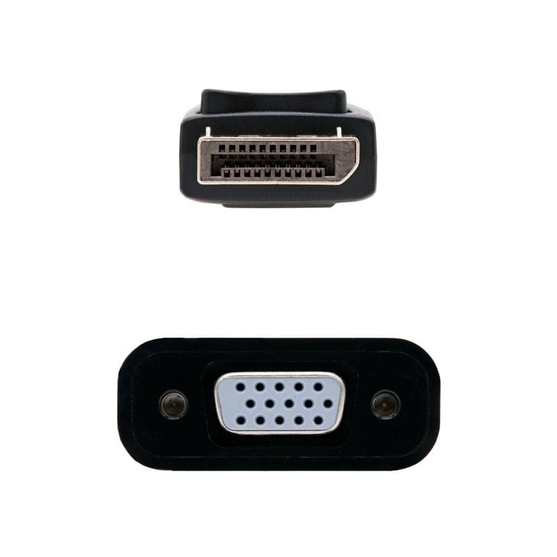 Conversor Nanocable 10.16.0602/ DisplayPort Macho - VGA Hembra - Imagen 2