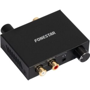 Convertidor de Audio Fonestar FO-42DAV/ Entrada Toslink y RCA/ Salida 2x RCA/ 1x Jack 3.5 8422521025720 FO-42DAV FONE-CONVERTIDOR FO-42DAV