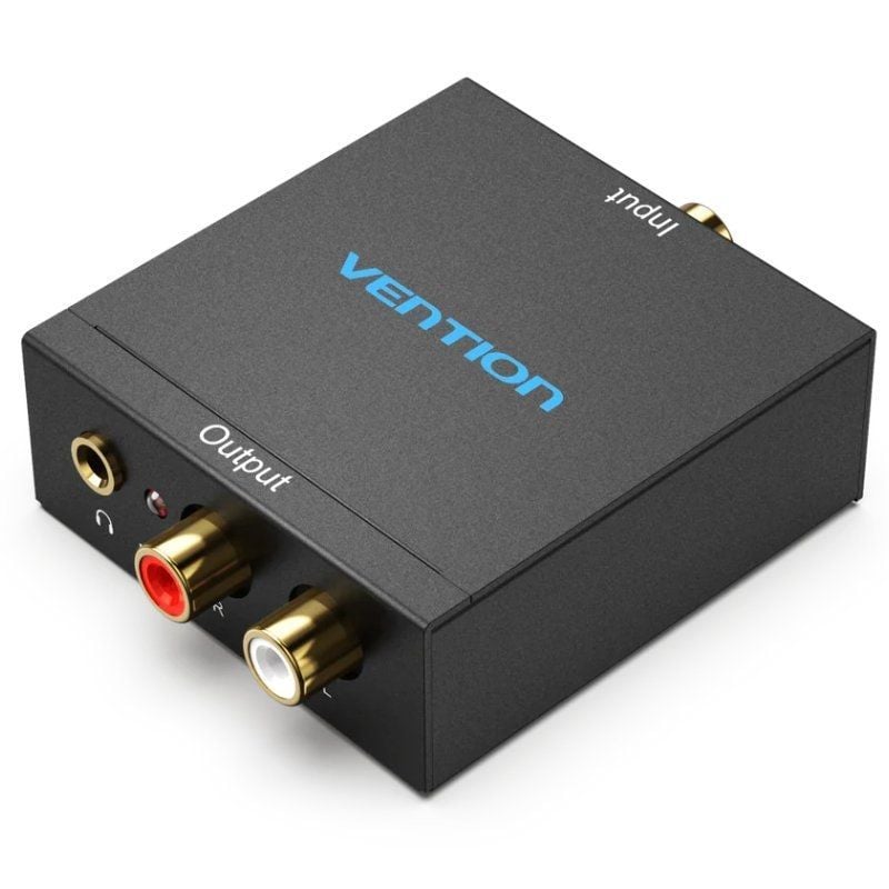 Convertidor de Audio Vention BDFB0-EU/ Entrada Toslink y RCA/ Salida 2x RCA 6922794759299 BDFB0-EU VEN-CONVERTIDOR BDFB0-EU