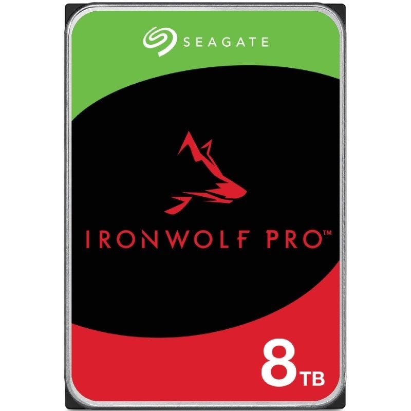 Disco Duro Seagate IronWolf Pro 8TB/ 3.5"/ SATA III/ 256MB 5415247303817 ST8000NT001 SEA-HDD IRONWOLF PRO 8TB