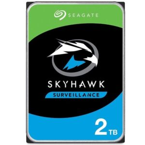 Disco Duro Seagate SkyHawk Surveillance 2TB/ 3.5"/ SATA III/ 256MB 8719706028240 ST2000VX017 SEA-HDD SKYHAWK SURV 2TB