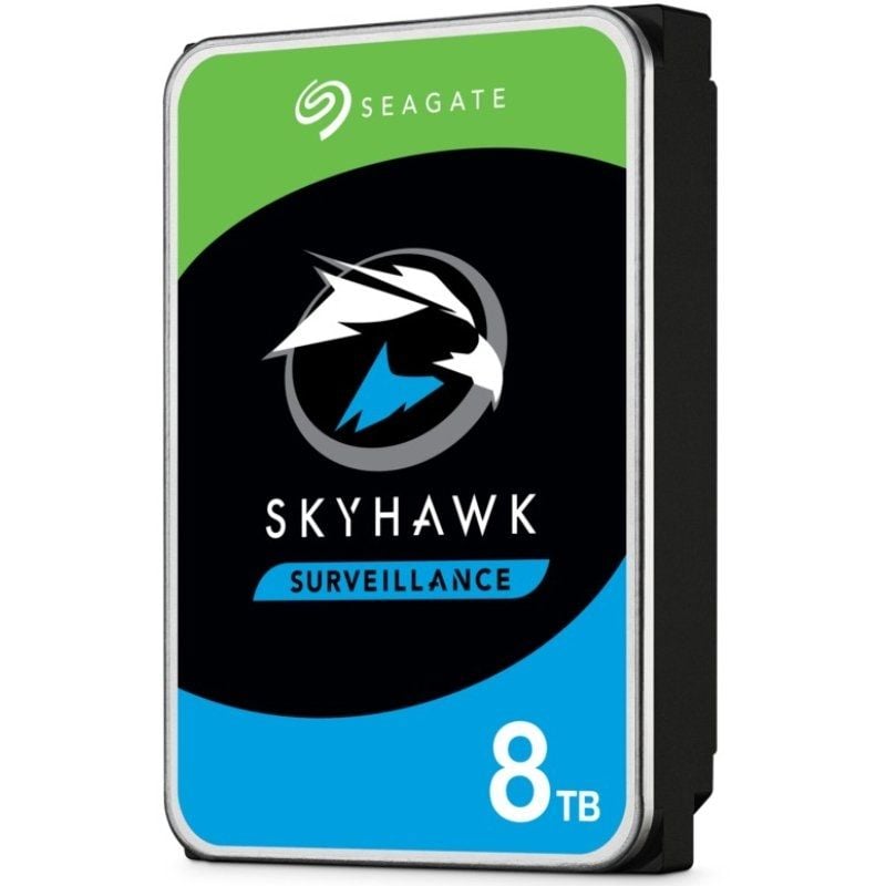 Disco Duro Seagate SkyHawk Surveillance 8TB/ 3.5"/ SATA III/ 256MB ST8000VX010 SEA-HDD SKYHAWK SURV 8TB