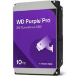 Disco Duro Western Digital WD Purple Pro Surveillance 10TB/ 3.5"/ SATA III/ 512MB  WD102PURP WD-HDD PUR P SURV 10TB V2
