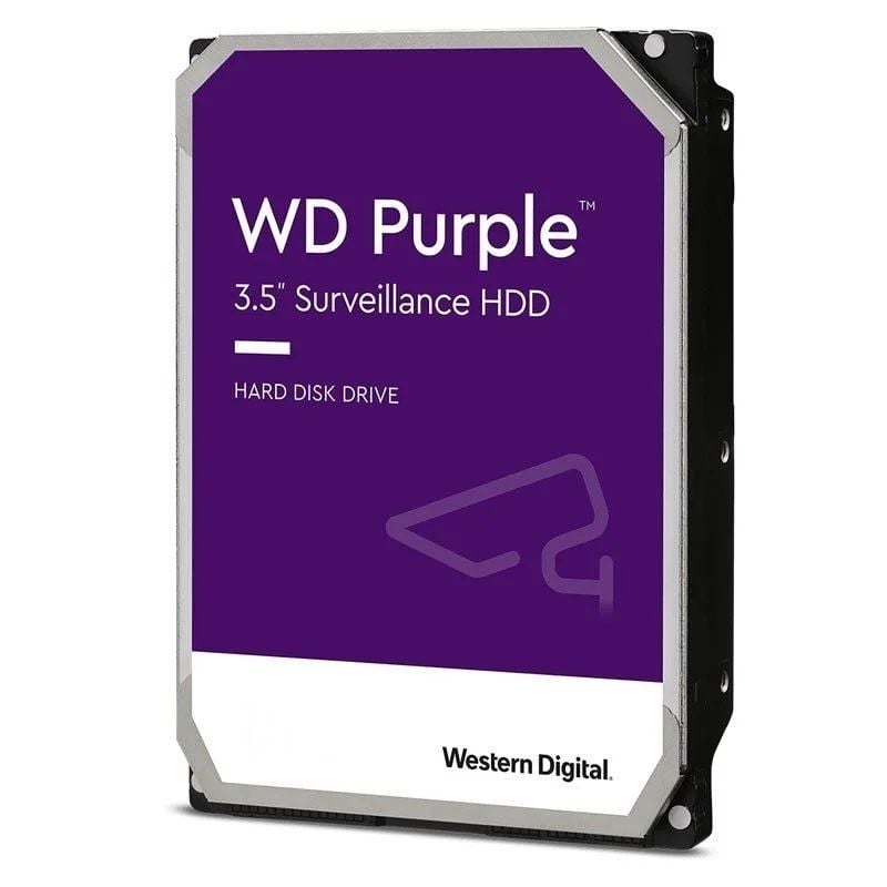 Disco Duro Western Digital WD Purple Surveillance 1TB/ 3.5"/ SATA III/ 64MB WD10PURZ WD-HDD PUR SURV 1TB