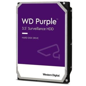 Disco Duro Western Digital WD Purple Surveillance 6TB/ 3.5"/ SATA III/ 256MB  WD64PURZ WD-HDD PUR SURV 6TB V3