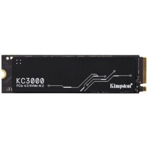 Disco SSD Kingston KC3000 2TB/ M.2 2280 PCIe Gen4/ con Disipador de Calor/ Full Capacity 740617324242 SKC3000D/2048G KIN-SSD SKC3000 2TB DS