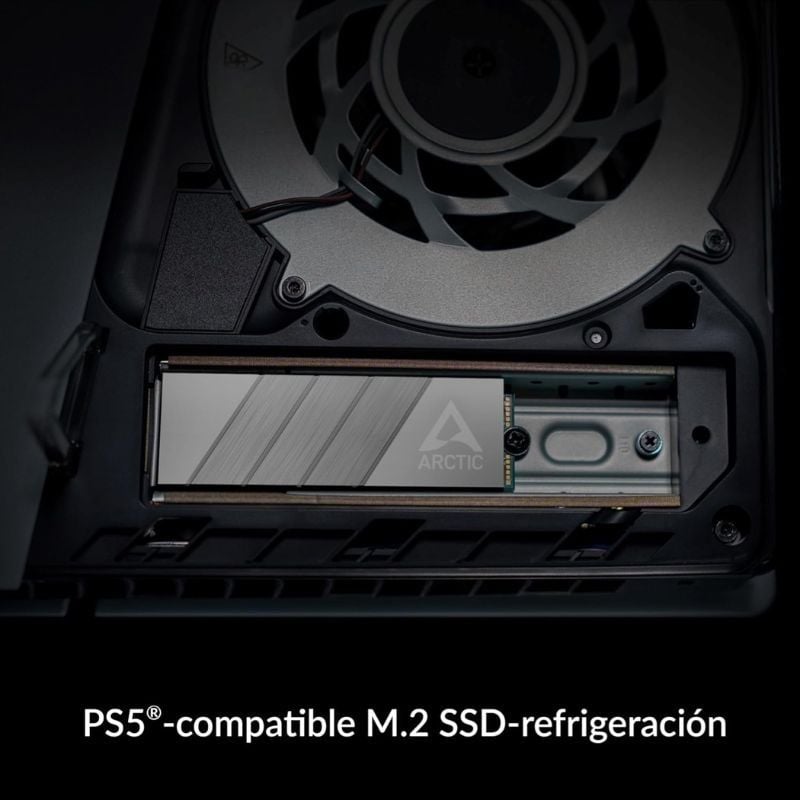 Disipador Térmico para SSD M.2 2280 Arctic M2 Pro/ Plata - Imagen 5