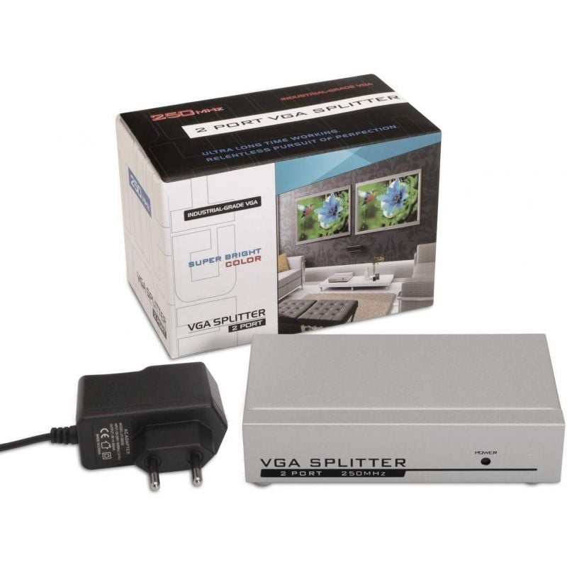 Duplicador SVGA Aisens A116-0084/ 2x SVGA Hembra - SVGA Macho - Imagen 3