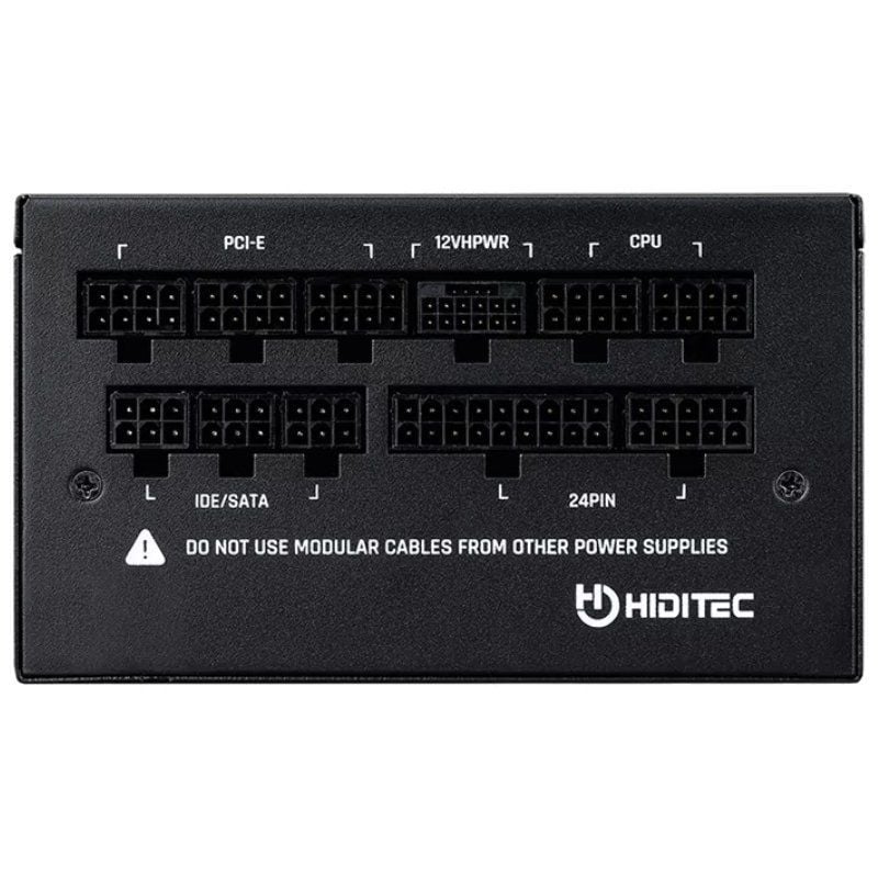 Fuente de Alimentación Hiditec GDX1050 V2/ 1050W/ Ventilador 14cm/ ATX 3.0/ PCIe 5.0/ 80 Plus Gold - Imagen 4