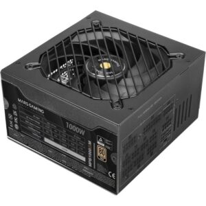 Fuente de Alimentación Mars Gaming MPB1000SIM/ 1000W/ Ventilador 14cm/ 80 Plus Gold 8435693110125 MPB1000SIM TAC-FUENTE MPB1000SIM BK