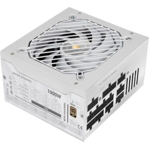 Fuente de Alimentación Mars Gaming MPB1000SIM/ 1000W/ Ventilador 14cm/ 80 Plus Gold/ Blanca 8435693110149 MPB1000SIMW TAC-FUENTE MPB1000SIM WH