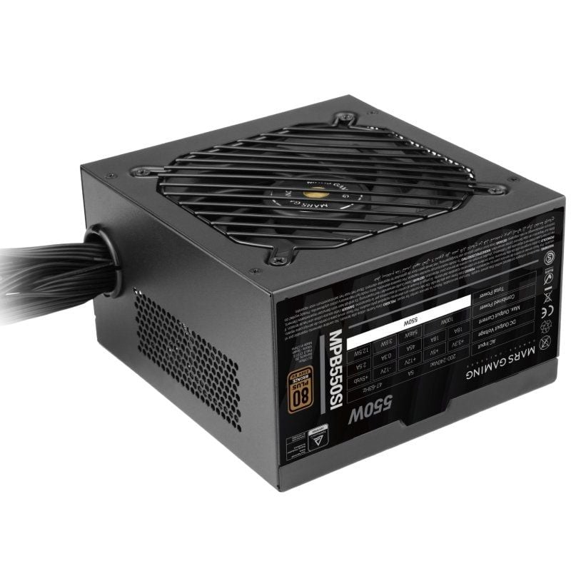 Fuente de Alimentación Mars Gaming MPB550SI/ 550W/ Ventilador 12cm/ 80 Plus Bronze - Imagen 3