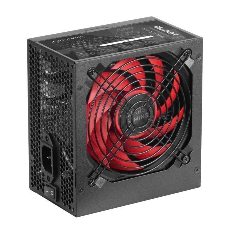 Fuente de Alimentación Mars Gaming MPIII750/ 750W/ Ventilador 12cm - Imagen 3