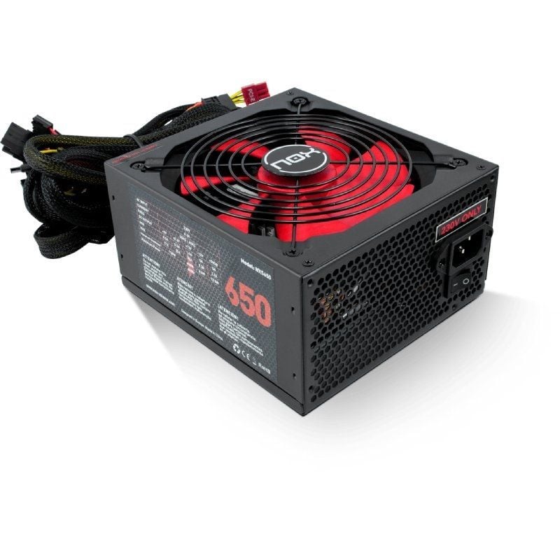 Fuente de Alimentación Nox NX/ 650W/ Ventilador 14cm - Imagen 3