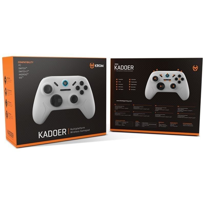 Gamepad-Krom-Kadoer-Inalambrico-Blanco-8436587975745-NXKROMKADOERWH-KROM-GAMEPAD-KADOER-WH-4 Gamepad-Krom-Kadoer-Inalambrico-Blanco-8436587975745-NXKROMKADOERWH-KROM-GAMEPAD-KADOER-WH-4