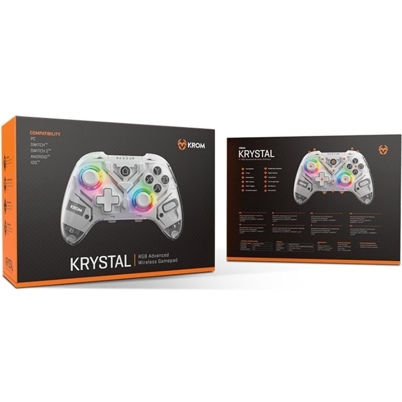 Gamepad Krom Krystal Inalámbrico - Imagen 5