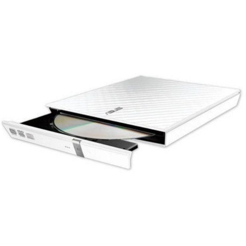 Grabadora Externa CD/DVD Asus SDRW-08DS2S-U Lite/ Blanco - Imagen 2