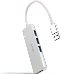 Hub USB 3.0 Nanocable 10.16.4602/ 4xUSB/ Gris 8433281015517 10.16.4602 NAN-HUB 10 16 4602