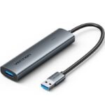 Hub USB 3.0 Vention TGXHB/ 1xUSB Tipo-C/ 3xUSB/ 1xUSB Tipo-C PD/ Gris 6922794788558 TGXHB VEN-HUB TGXHB