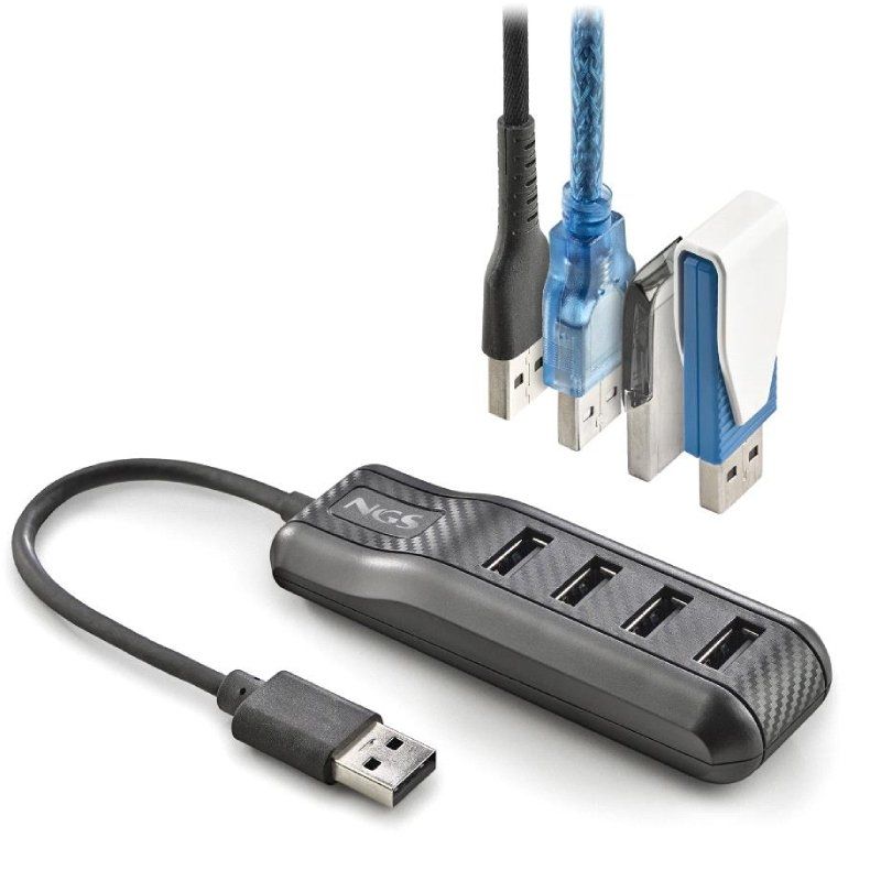 Hub USB NGS PORT2.0/ 4xUSB - Imagen 4
