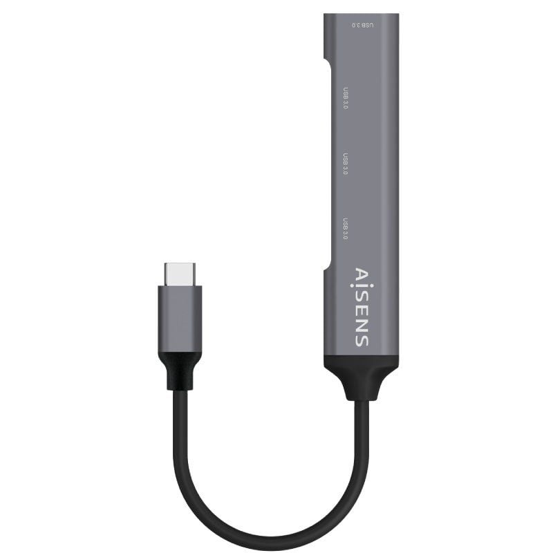 Hub USB Tipo-C Aisens A109-0541/ 4xUSB - Imagen 2