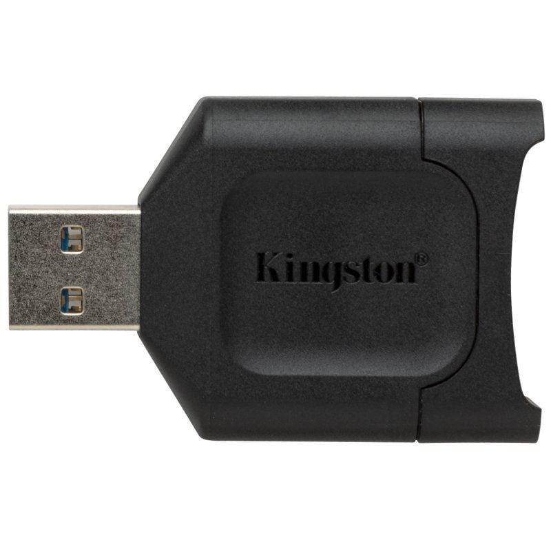 Lector de Tarjetas Externo Kingston MobileLite Plus SD/ USB 3.2 740617301793 MLP KIN-CR MBLT PLUS SD BK