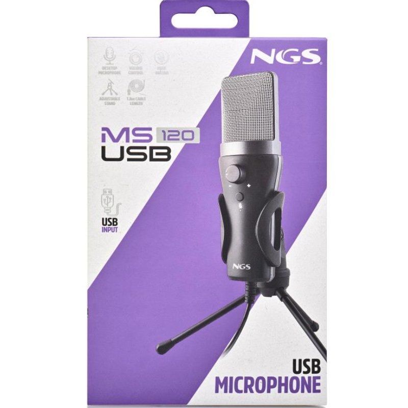 Micrófono NGS MS120USB/ USB 2.0 - Imagen 5