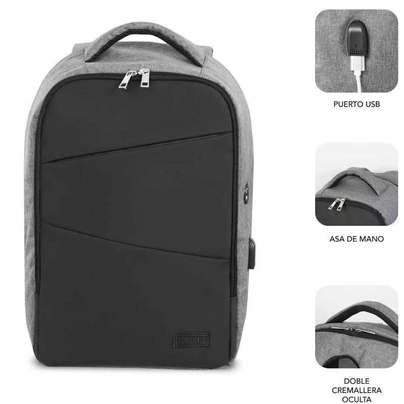 Mochila-Subblim-Secure-V2-AP-para-Portatiles-hasta-15.6-Puerto-USB-Antirrobo-Gris-8436586742133-SUBBP-3SA1100-SUB-MOCHI-SEC-V2-AP-16-BK-1 Mochila-Subblim-Secure-V2-AP-para-Portatiles-hasta-15.6-Puerto-USB-Antirrobo-Gris-8436586742133-SUBBP-3SA1100-SUB-MOCHI-SEC-V2-AP-16-BK-1