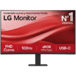 Monitor Curvo LG 27U421A-B 27"/ Full HD/ Negro 8806096323809 27U421A-B LG-M 27U421A-B