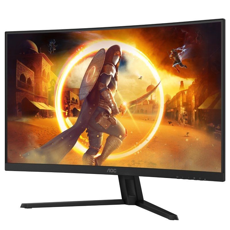 Monitor Gaming Curvo AOC CQ32G4VE 31.5"/ QHD/ 0.5ms/ 180Hz/ VA/ Negro - Imagen 2