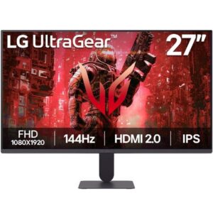 Monitor Gaming LG UltraGear G4 27G411A-B 27"/ Full HD/ 1ms/ 144Hz/ IPS/ Negro 8806096567449 27G411A-B LG-M 27G411A-B