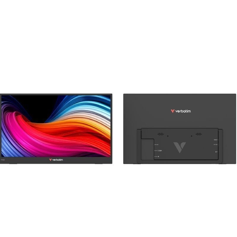 Monitor Portátil Verbatim Non-Touch Light 15.6"/ Full HD/ Multimedia/ Negro - Imagen 4