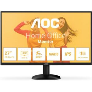 Monitor Profesional AOC Q27B35E 27"/ QHD/ Negro 4038986183062 Q27B35E AOC-M Q27B35E