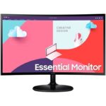 Monitor Profesional Curvo Samsung Essential Monitor S36C S27C364EAU/ 27"/ Full HD/ Negro 8806094769395 LS27C364EAUXEN SAM-M S27C364EAU