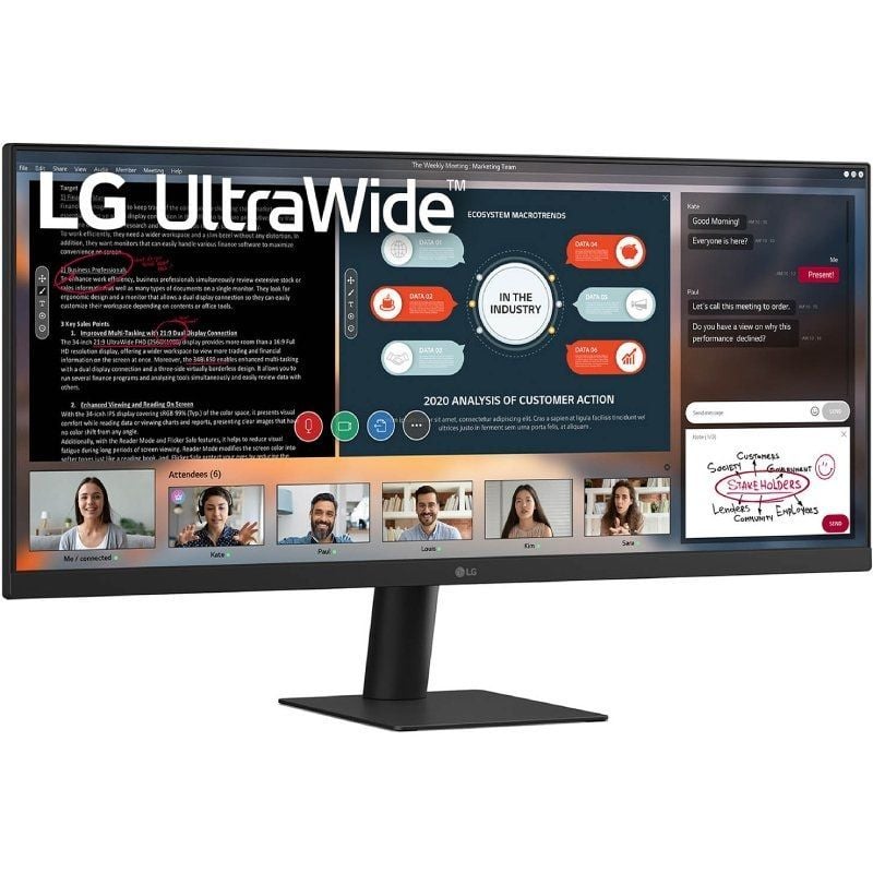 Monitor Profesional Ultrapanorámico LG 29U511A-B 29"/ WFHD/ Negro - Imagen 2