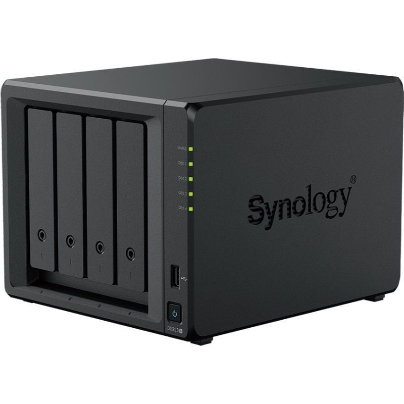 NAS Synology Diskstation DS925+/ 4 Bahías 3.5"- 2.5"/ 4GB DDR4/ Formato Torre - Imagen 2