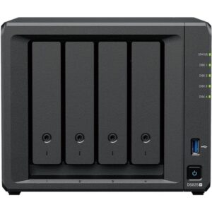 NAS Synology Diskstation DS925+/ 4 Bahías 3.5"- 2.5"/ 4GB DDR4/ Formato Torre 4711174726004 DS925+ SYN-NAS DS925 PLUS