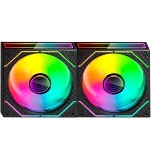 Pack 2 Ventiladores Mars Gaming MF-3DPROX2R/ 12cm/ ARGB 8435693109907 MF3DPROX2R TAC-REF MF-3DPROX2R BK