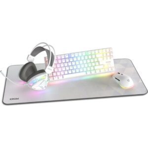 Pack Gaming Krom Klass/ Teclado RGB + Ratón Óptico RGB + Alfombrilla + Auriculares RGB 8436587975752 NXKROMKLASS KROM-PACK KLASS