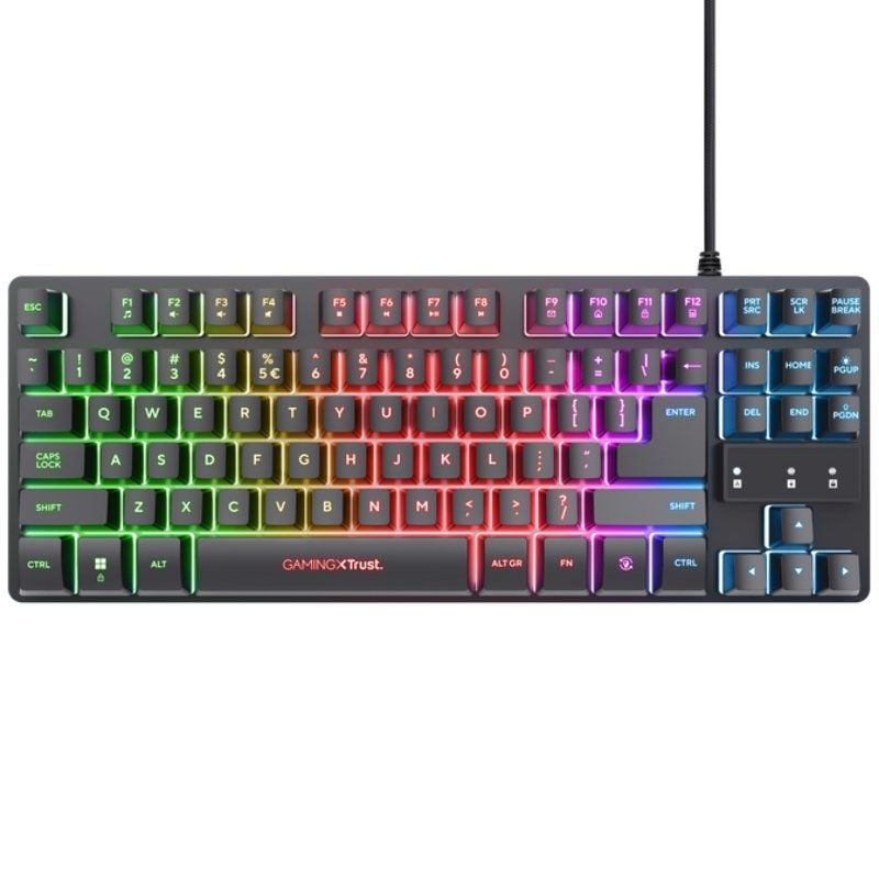 Pack Gaming Trust Gaming GXT 794/ Teclado RGB + Ratón RGB + Alfombrilla - Imagen 4