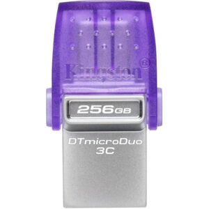 Pendrive 256GB Kingston DataTraveler microDuo 3C USB 3.2 740617328110 DTDUO3CG3/256GB KIN-JETFLASH DTDUO3CG3 256GB