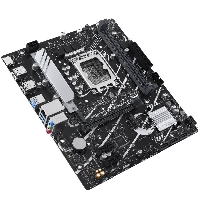 Placa Base Asus PRIME B760M-R D4 Socket 1700/ DDR4/ PCIe 4.0/ Micro ATX - Imagen 4