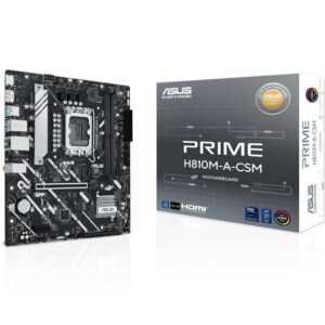 Placa Base Asus PRIME H810M-A-CSM Socket 1851/ DDR5/ PCIe 4.0/ Micro ATX 4711387844625 90MB1KK0-M0EAYC ASU-PB PRIME H810M-A-CSM