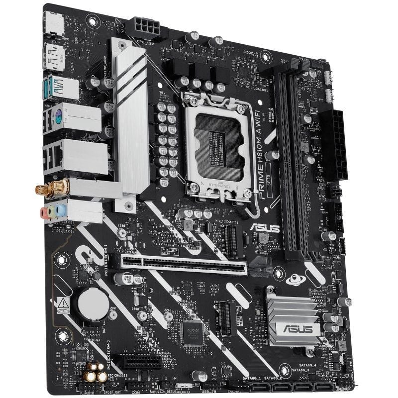 Placa Base Asus Prime H810M-A WIFI Socket 1851/ DDR5/ PCIe 4.0/ Micro ATX - Imagen 3