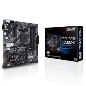 Placa Base Asus Prime B550M-K Socket AM4/ DDR4/ PCIe 4.0/ Micro ATX 4718017758284 90MB14V0-M0EAY0 ASU-PB PRIME B550M-K