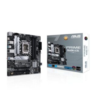 Placa Base Asus Prime B660M-A D4-CSM/ Socket 1700/ DDR4/ PCIe 4.0/ Micro ATX 4711081508045 90MB19K0-M1EAYC ASU-PB PRIME B660M-A D4-CSM