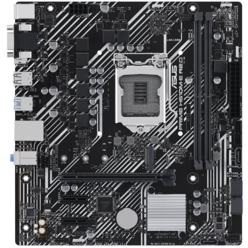 Placa Base Asus Prime H510M-E R2.0 Socket 1200/ DDR4/ PCIe 4.0/ Micro ATX - Imagen 2